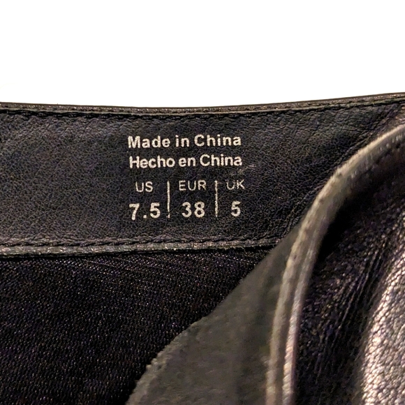 ALDO Zip-Up Peek-a-Bootie with Hidden Platform, Size 7 1/2 - Picture 7 of 7